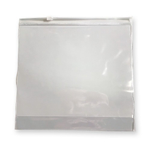 可泰塑胶透明PVC折底拉链袋